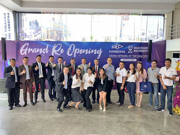 Hangcha Holds Grand Opening Ceremony For Its New Site In Bangkok
