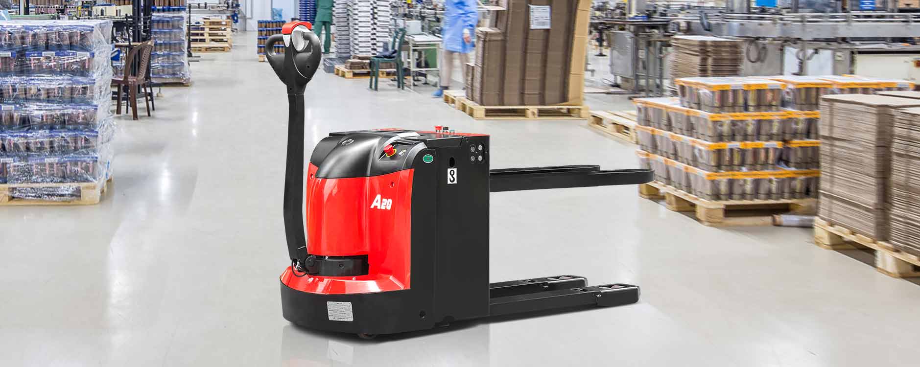 Double Pallet Jack 4,000lbs HANGCHA FORKLIFT CANADA