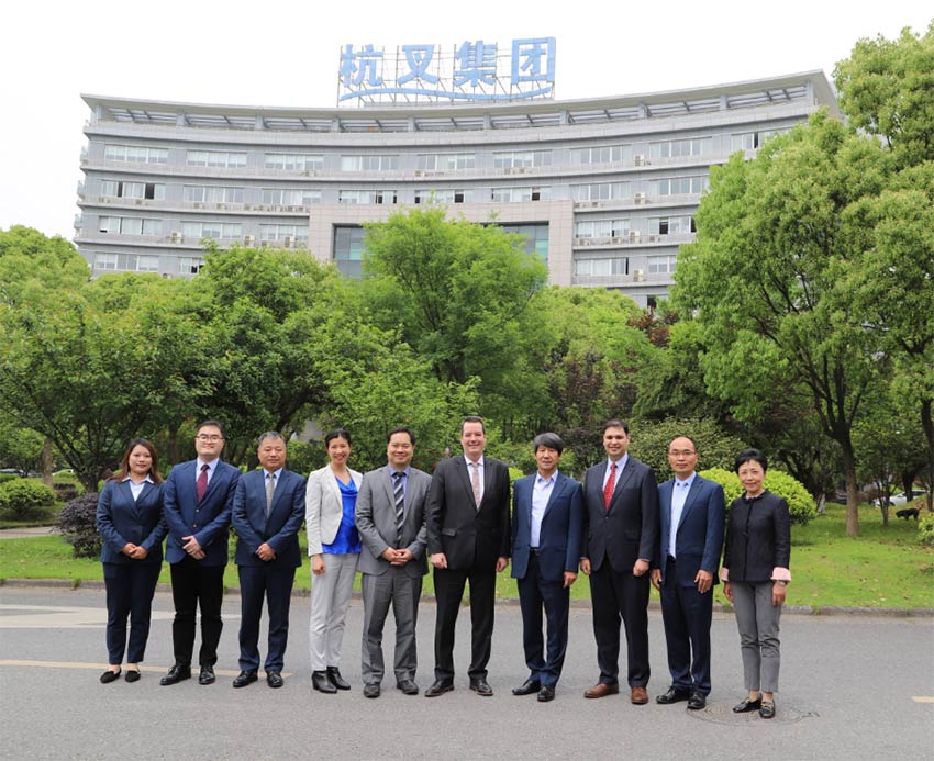 The Consulate General Of Canada In Shanghai Visited Hangcha Group