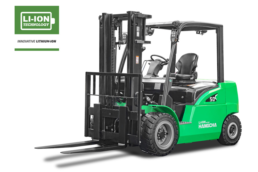 Electric Lithium-ion Pneumatic Tire Forklift 8,000-11,000lbs