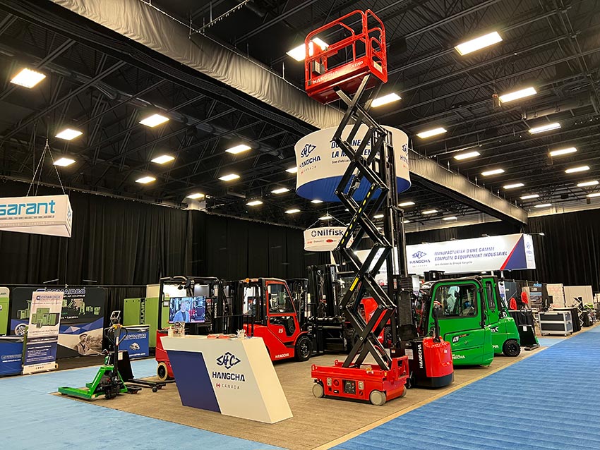 Hangcha Forklift Canada Inc attends Drummondville Industry Tradeshow (2)