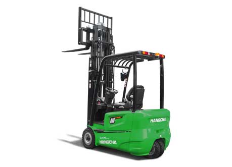 3-Wheel Electric Lithium-ion Forklift 3,200-4,000lbs – HANGCHA FORKLIF (4)